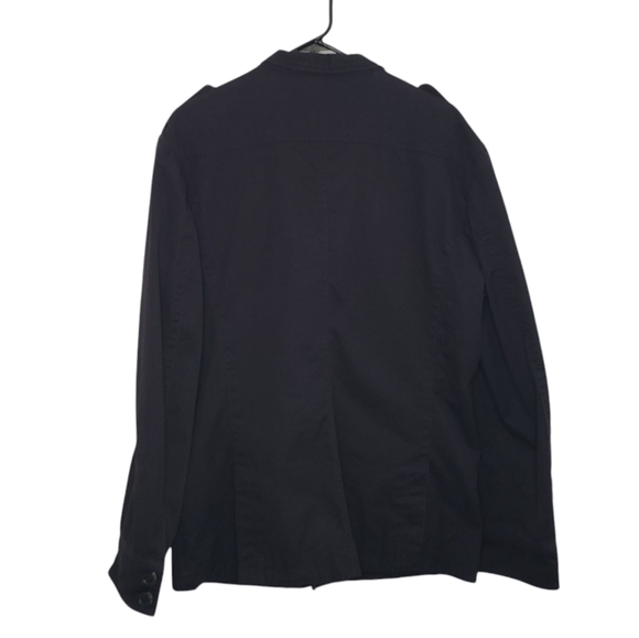 Jack & Jones Men's Black Military Style Technic Blazer Jacket Size 52 - Picture 7 of 16